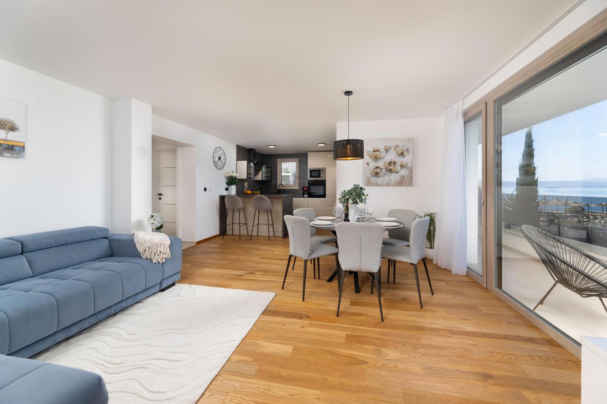 Villa Njivice Apartman Marina Екстер'єр фото