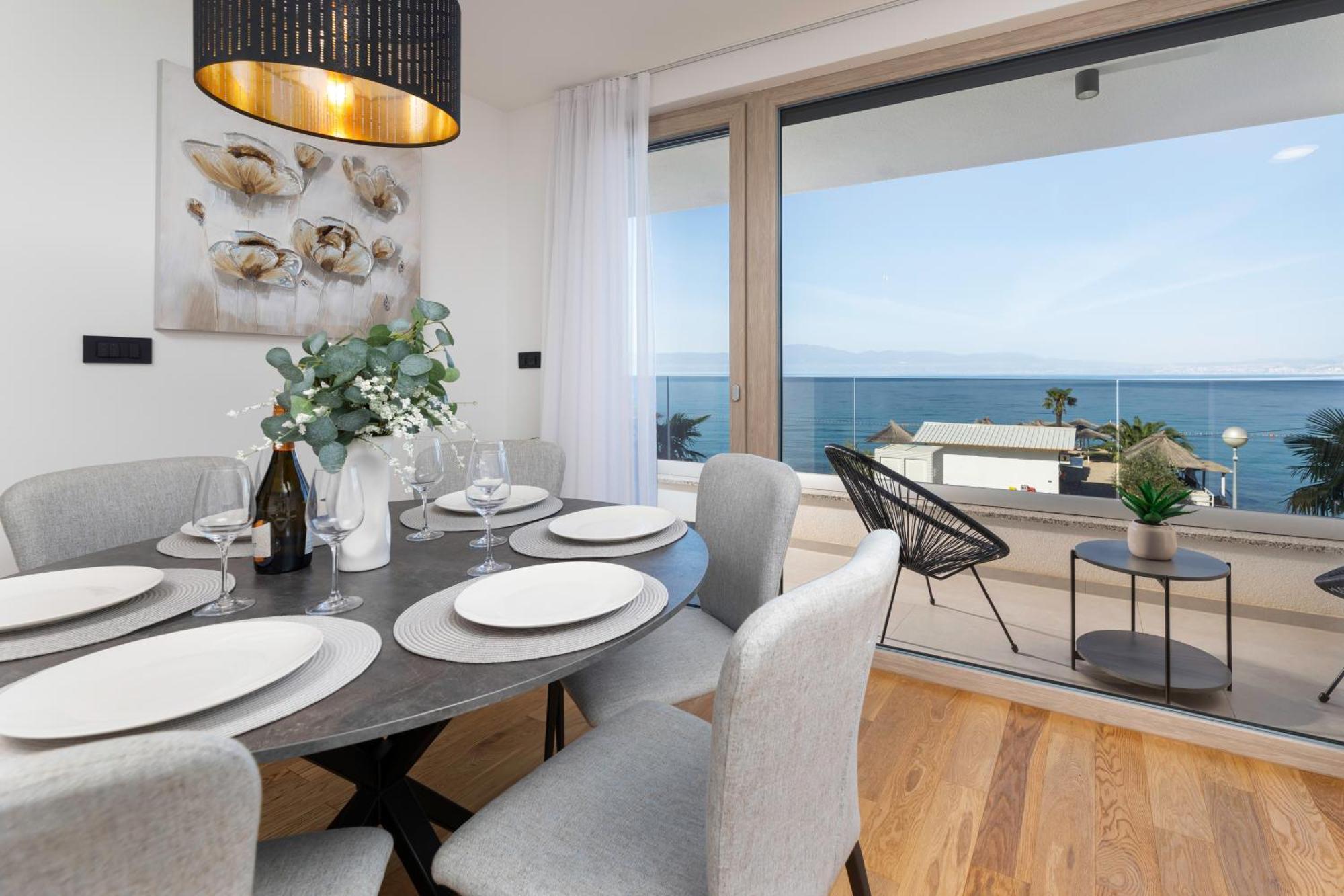 Villa Njivice Apartman Marina Екстер'єр фото